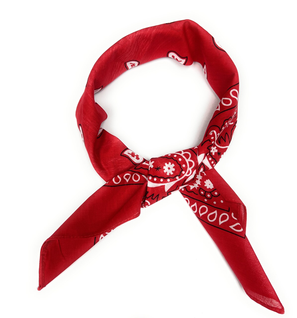 Pack of 3 Paisley Women's Chiffon 100% Cotton Lightweight Neck Scarf